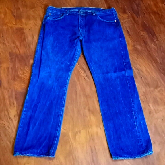 Classic Levi's 501 buttonfly blue jean denim size 40x34 - Picture 7 of 12